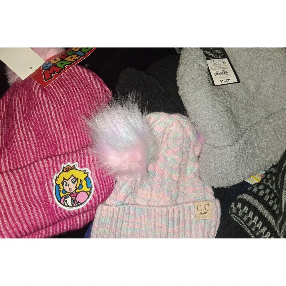Resellers Hat, scarf, glove lot of 25 ALL NWT